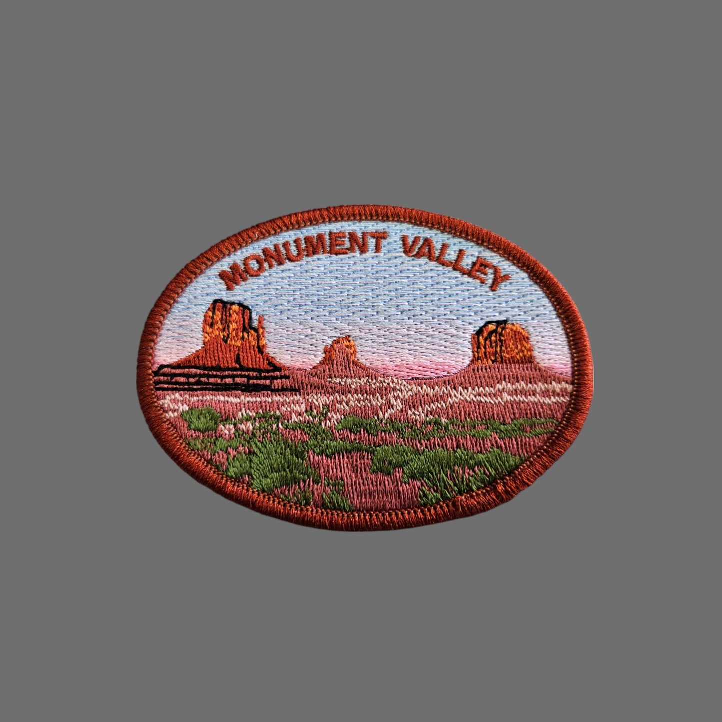 Arizona Patch - Iron On Monument Valley Souvenir Patch Badge Emblem - 10610
