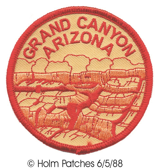GRAND CANYON souvenir embroidered patch