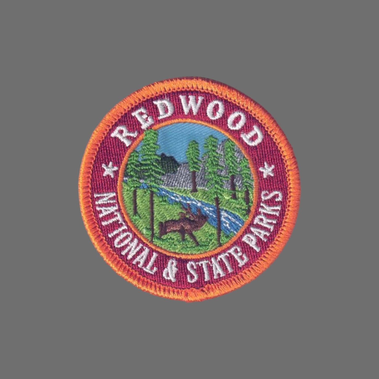 REDWOOD National and State Parks Patch - 1217 2.5"