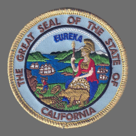 CALIFORNIA CA State Seal Souvenir Patch -1239