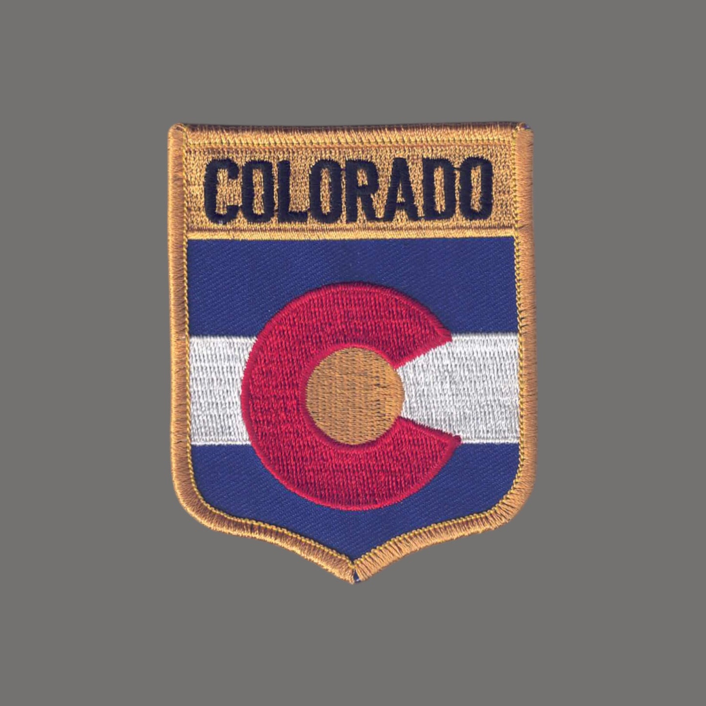 COLORADO LG Flag Shield Patch - 1252