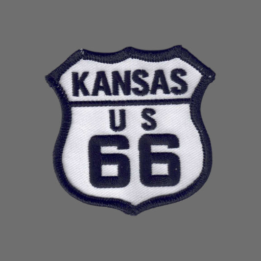KANSAS US Route 66 Souvenir Patch - 1816