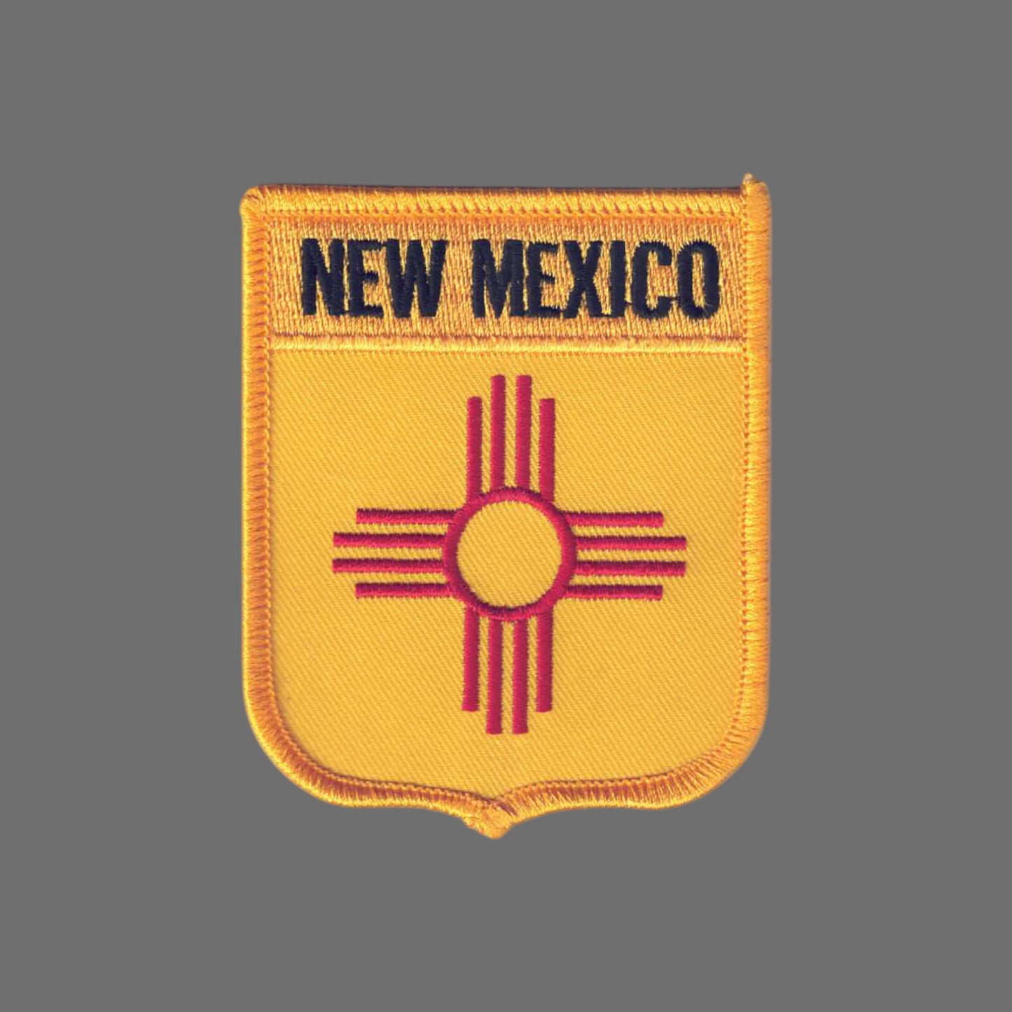 NEW MEXICO LG Flag Shield Patch - 2552