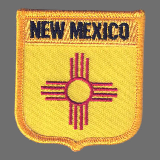 NEW MEXICO Med Flag Shield Patch - 2555
