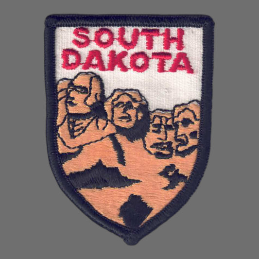 SOUTH DAKOTA Mt. Rushmore Shield Patch - 3053