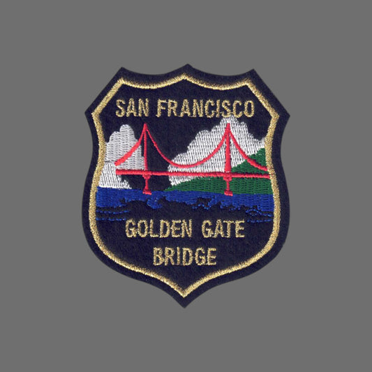 SF GOLDEN GATE BRIDGE Black Patch - 4022
