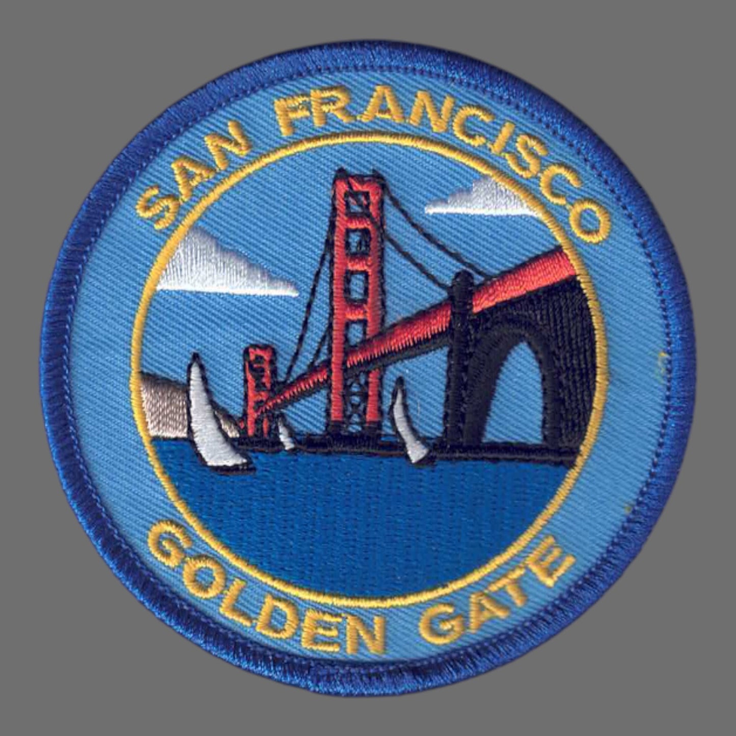 SAN FRANCISCO Blue Circle Patch - 4031