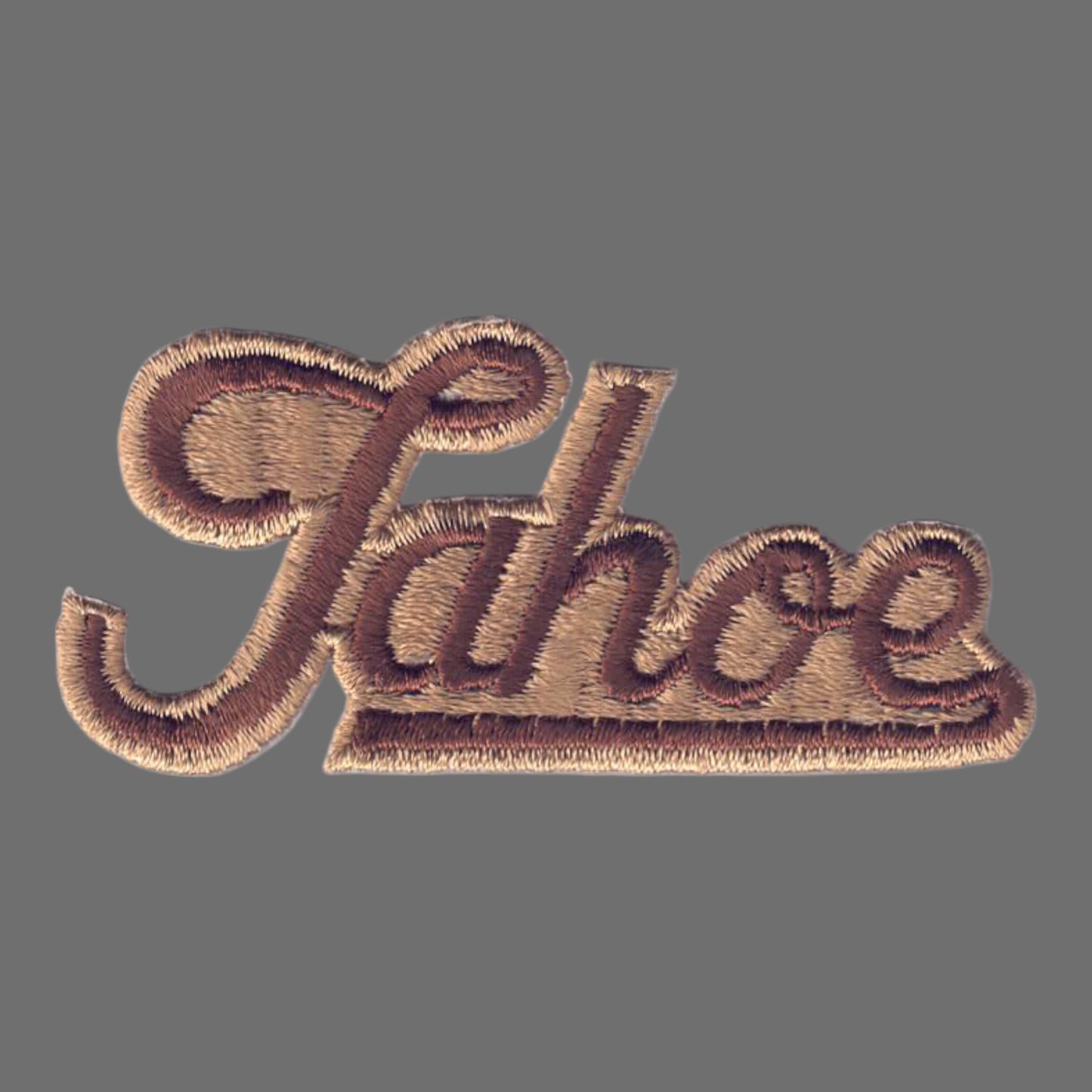 Vintage Tahoe Script Patch Browns - 4203-17/60