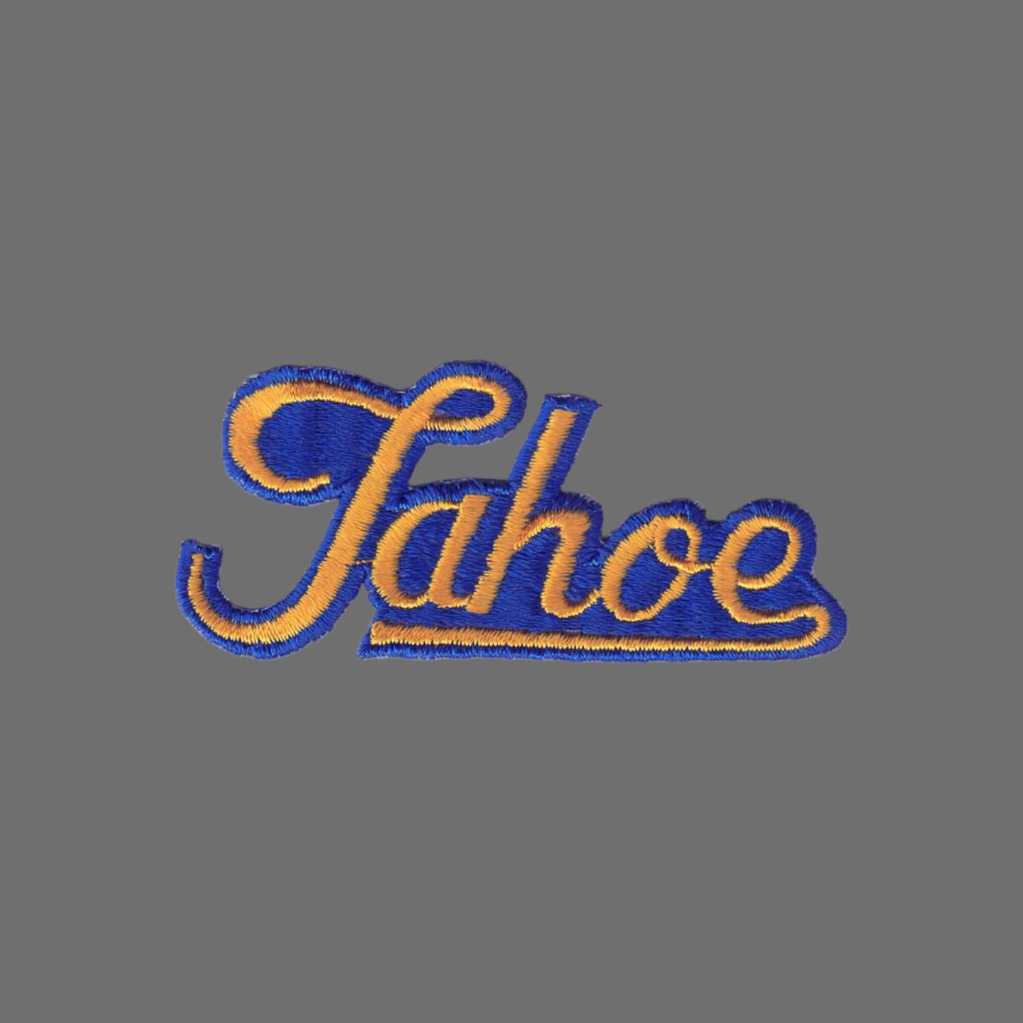Vintage Tahoe Script Patch Yellow - 4203-21/11