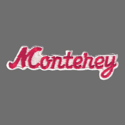 Monterey Script Patch Red - 4452-36/39
