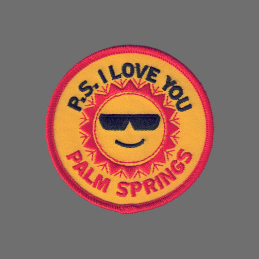 P.S. I LOVE YOU PALM SPRINGS Patch - 4751