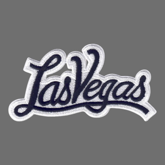 Las Vegas Script Patch Black on White - 5252-01/39