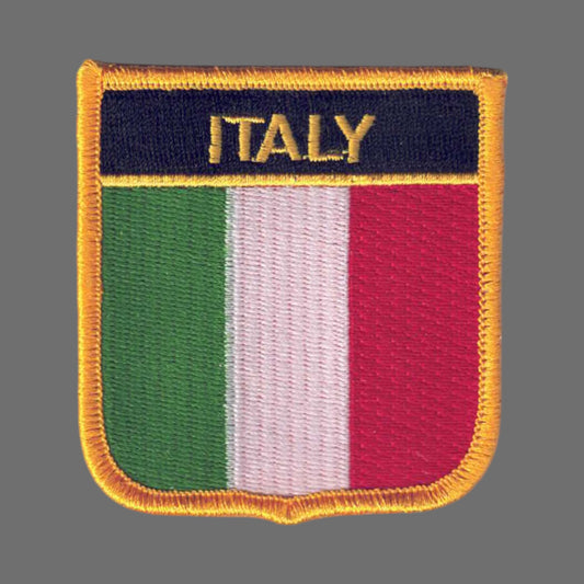 ITALY Flag Shield Patch - 6421