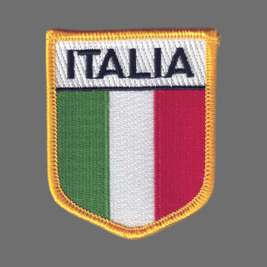 ITALIA (Italy) Flag Shield Patch - 6423