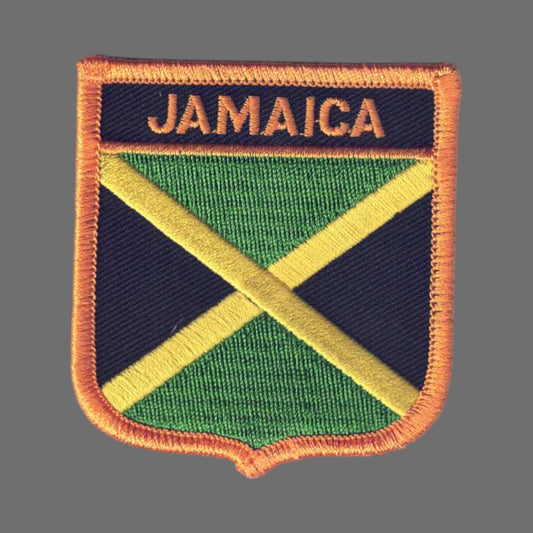 JAMAICA Flag Shield Patch - 6431