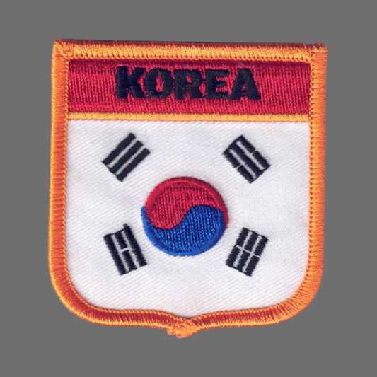 KOREA Flag Shield Patch - 6461