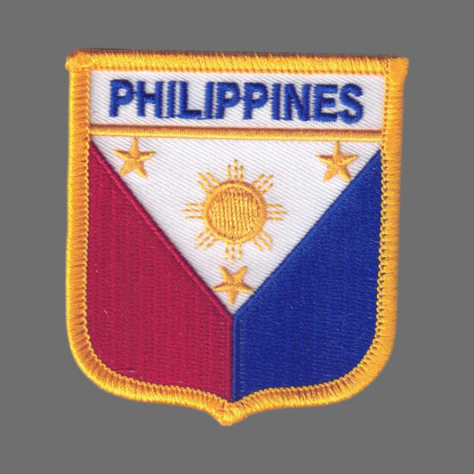 PHILIPPINES Flag Shield Patch - 6601