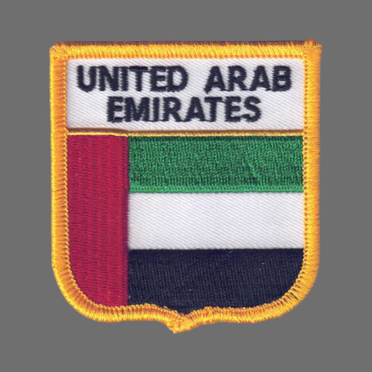 UNITED ARAB EMIRATES Flag Shield Patch - 6617