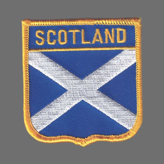 SCOTLAND (St Andrews cross) Flag Patch - 6673