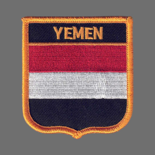 YEMEN Flag Shield Patch - 6921