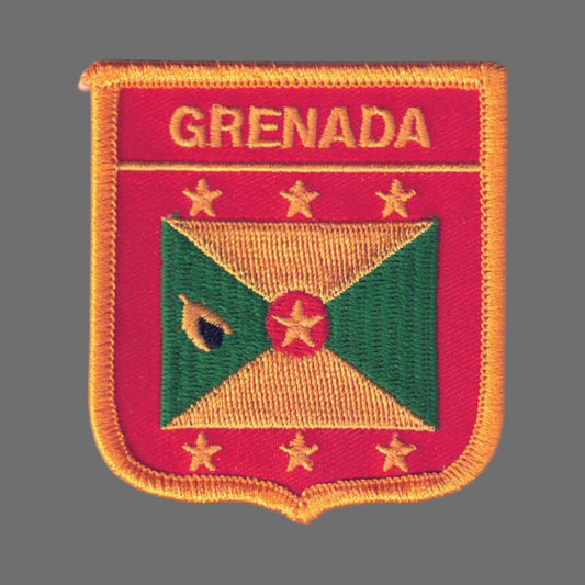 GRENADA Flag Shield Patch - 7193