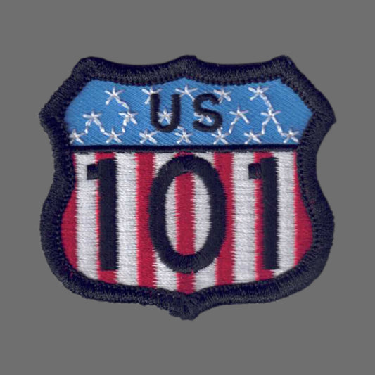 US 101 Patch USA Flag - 8198