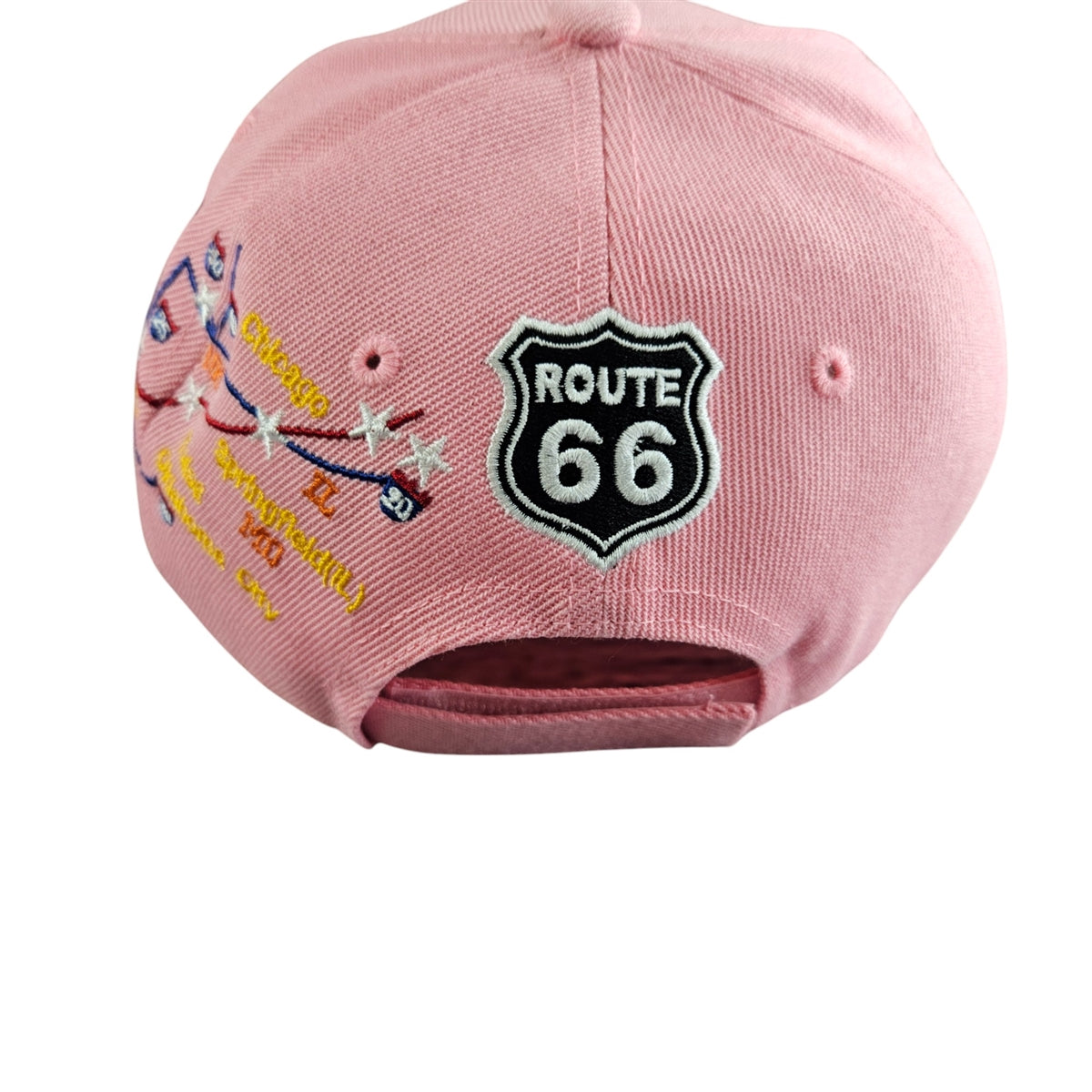ROUTE 66 PINK Shadow Map Cap - H1022