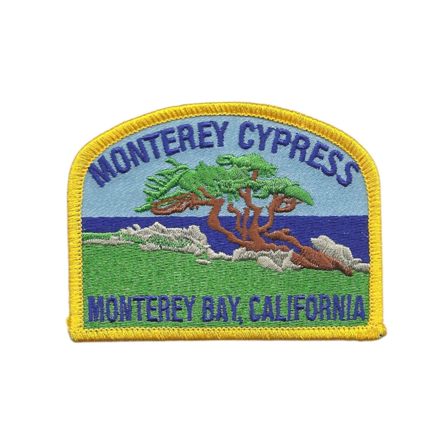 Monterey Bay CA Monterey Cypress Souvenir Embroidered Patch Iron On - MONTEREY-14