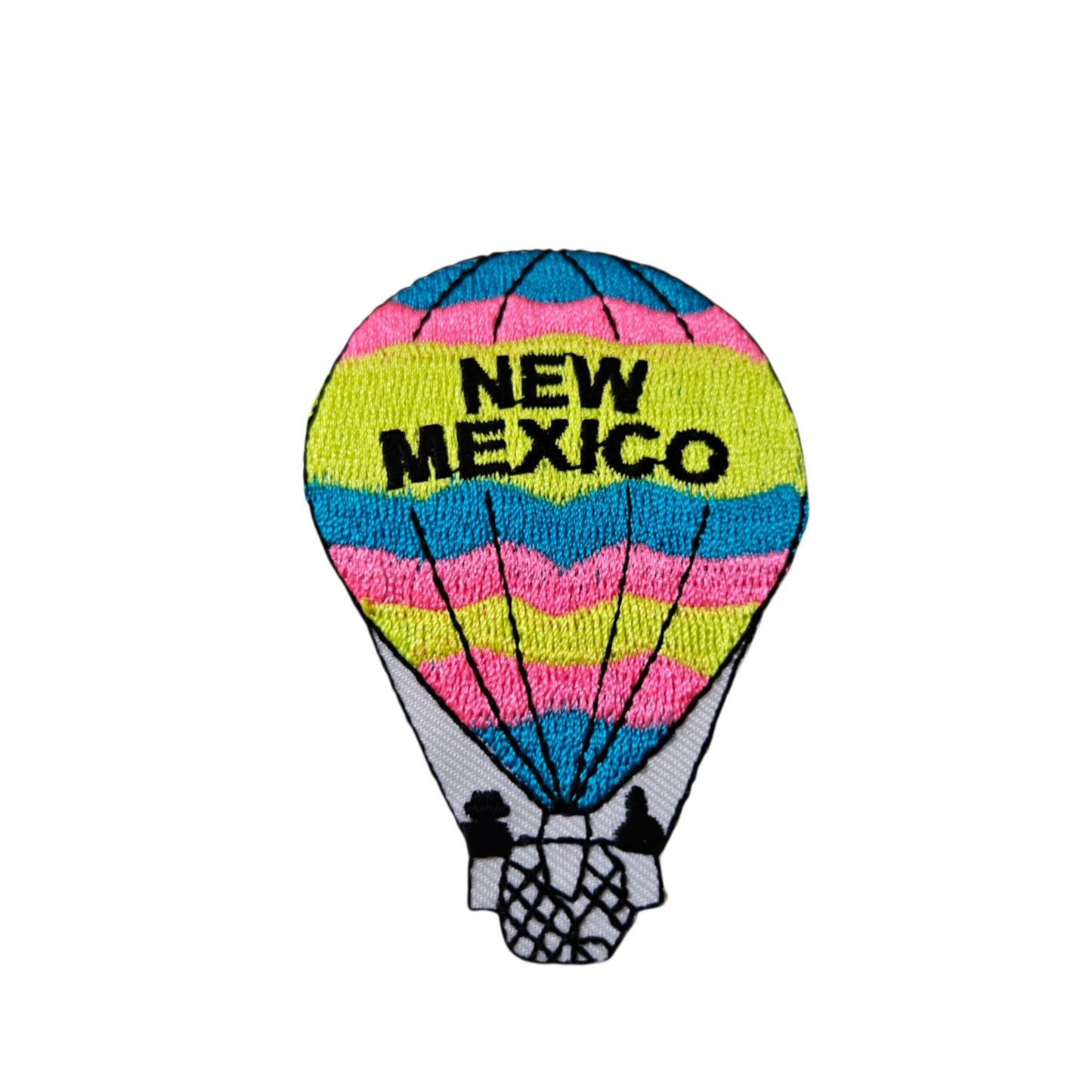 New Mexico Hot Air Balloon Souvenir Embroidered Iron On Patch - NM-15