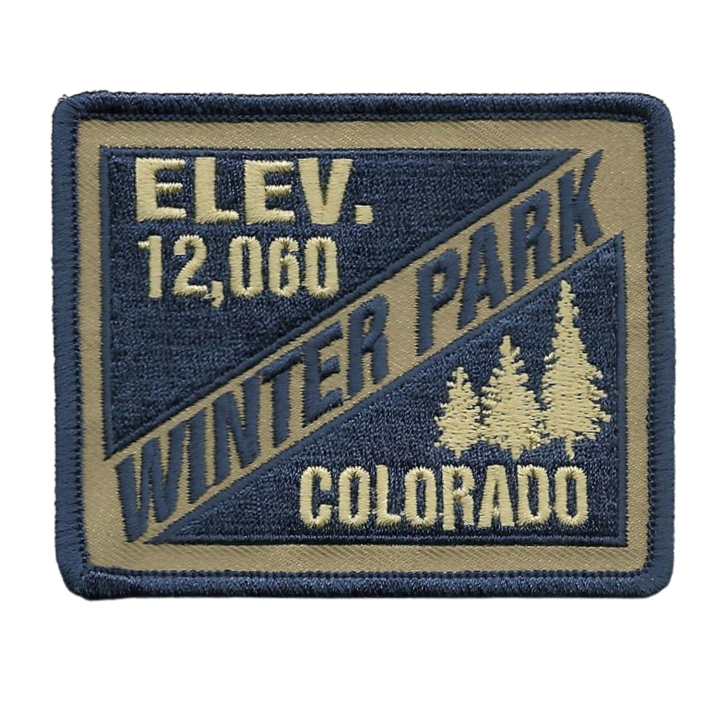 Winter Park – Colorado Patch – Ski Patch- CO Ski – Travel Patch – Iron On 3.25" – Colorado Souvenir Applique Embellishment