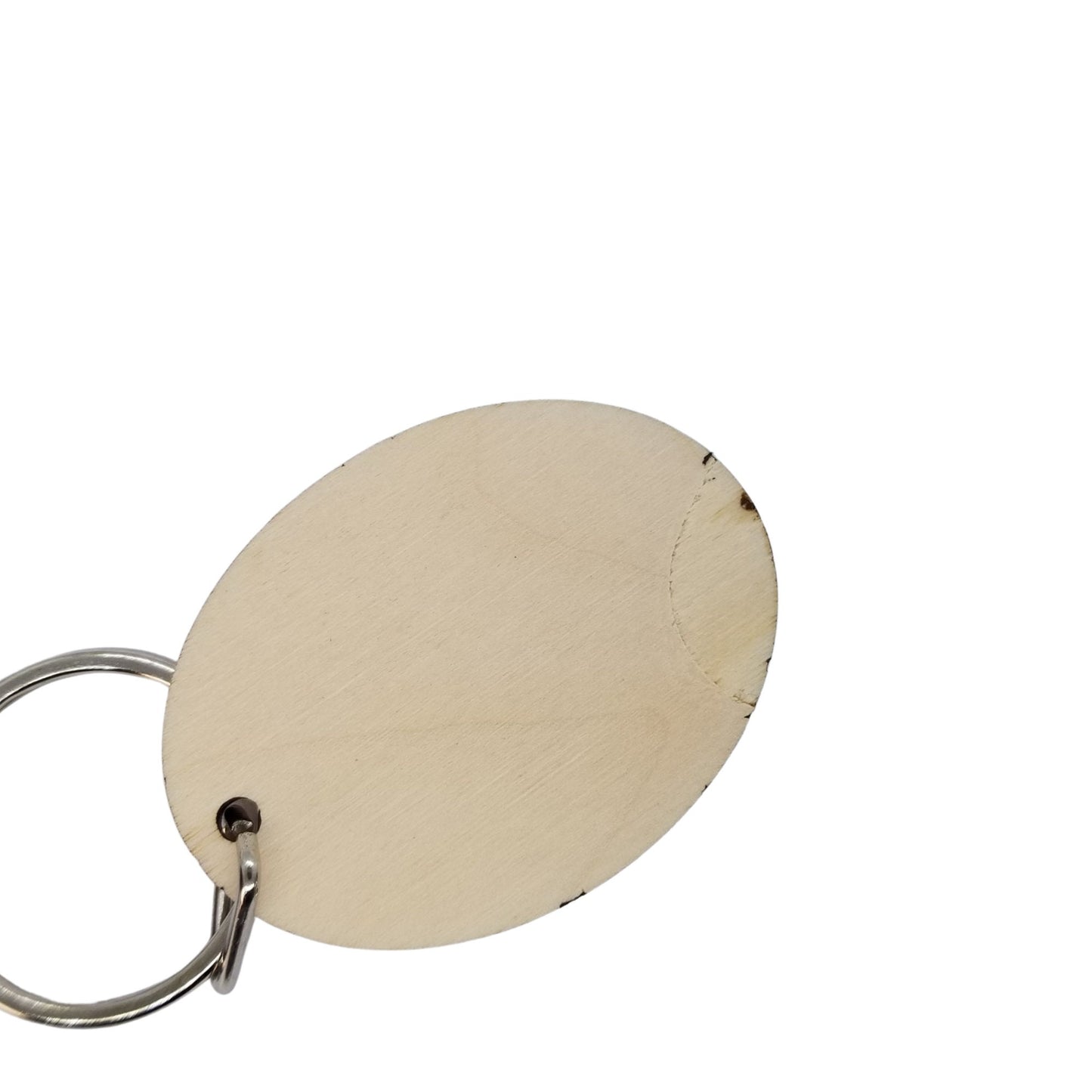 Lawn Mower Wood Keychain Key Ring Keychain Gift Key Tag Key Fob Key Marker - KC8131