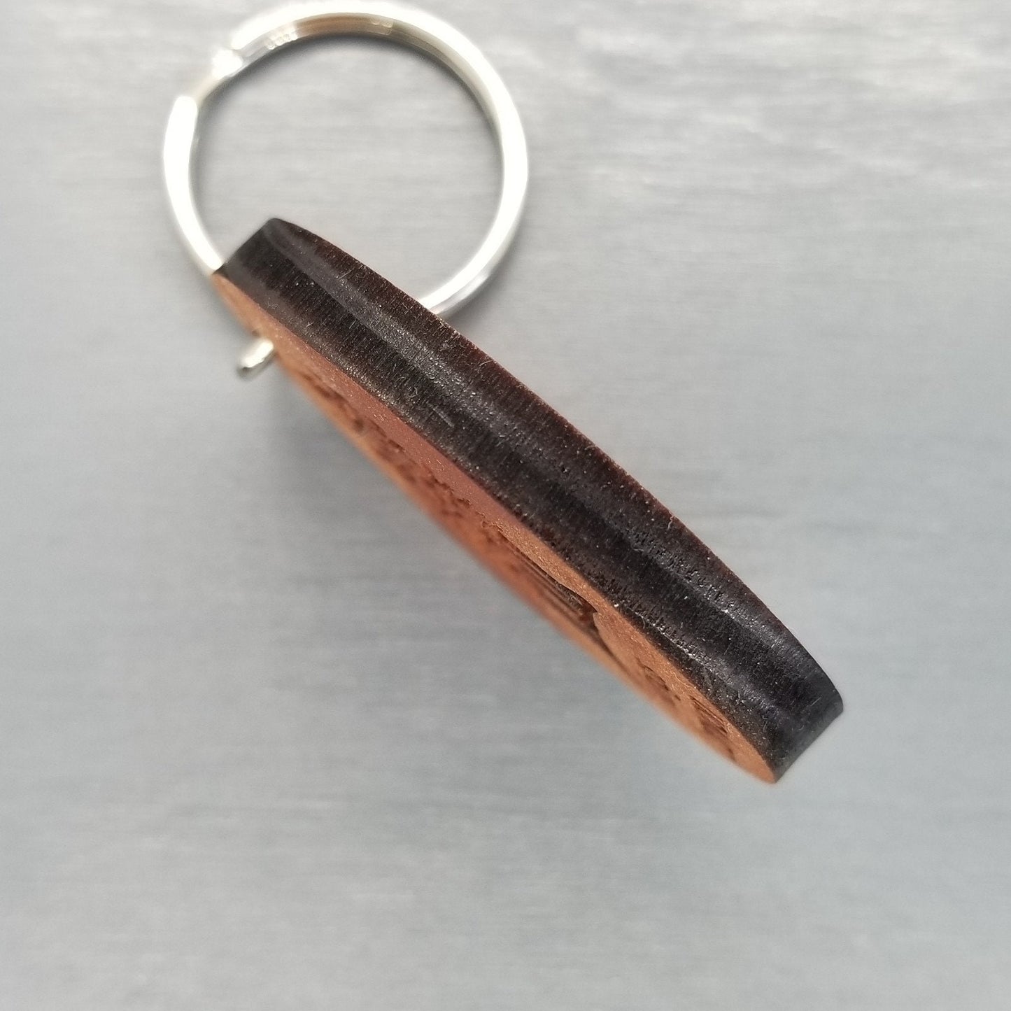 Sequoia National Park Redwood Trees Grove Wood Keychain California wood Souvenir Travel Gift - Wood Gift Key Chain Key Tag Key Ring - 4080SEQ