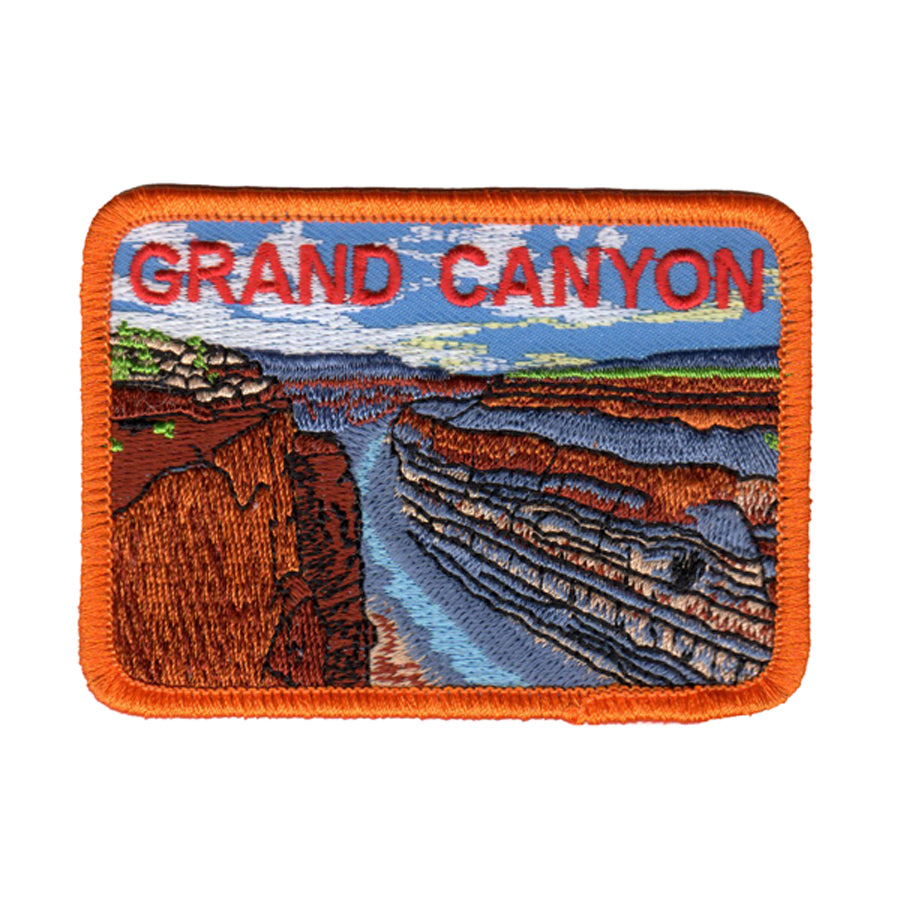 Grand Canyon National Park Patch Iron On AZ Souvenir Badge Emblem Applique Accessory