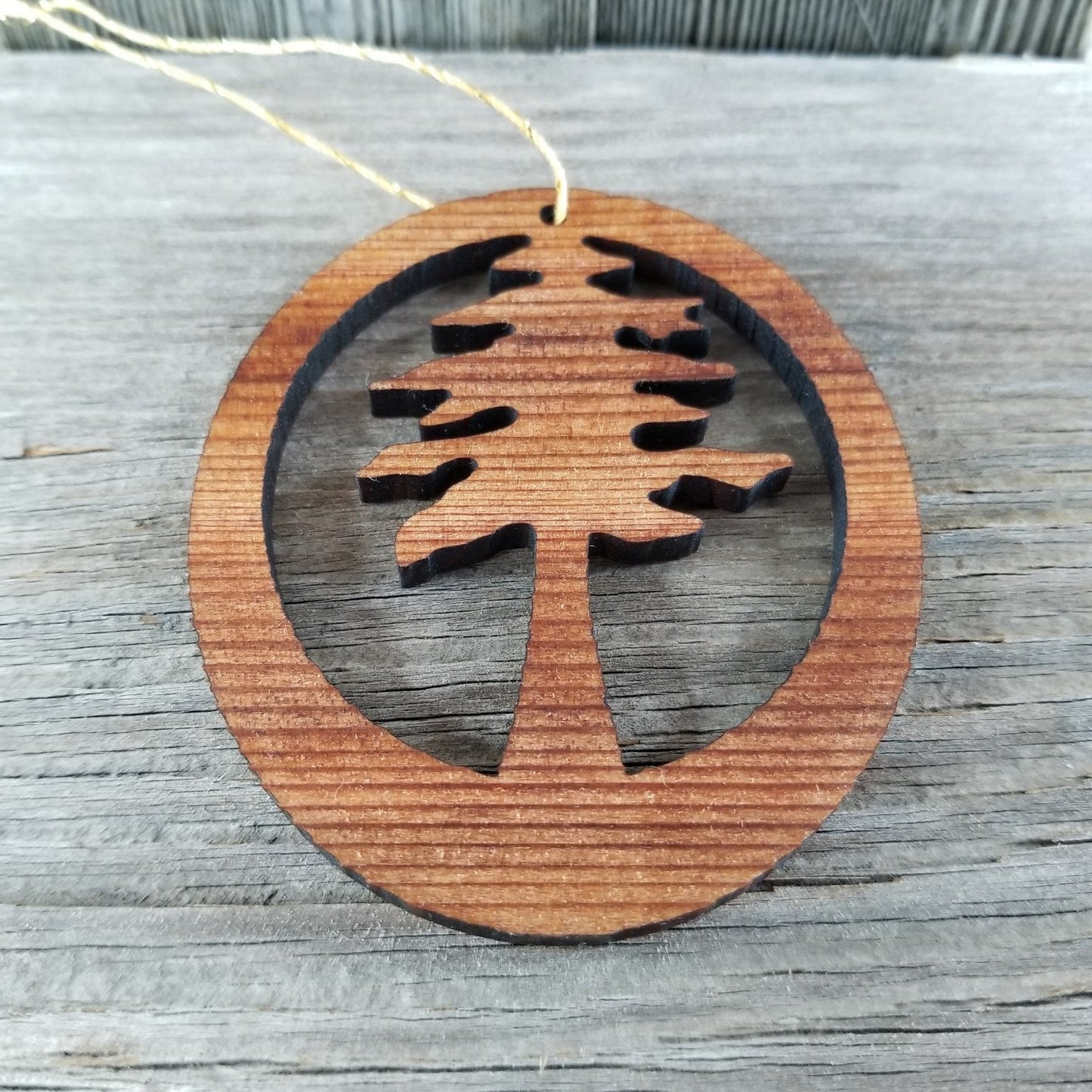 Yosemite Cutout Tree Ornament Wood - Yosemite National Park - 15157