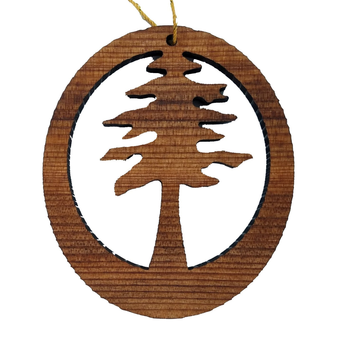 Yosemite Cutout Tree Ornament Wood - Yosemite National Park - 15157