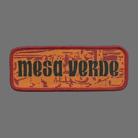 Colorado Patch – Mesa Verde National Park CO Travel Souvenir Patch 3.75" Iron On Sew On Embellishment Applique