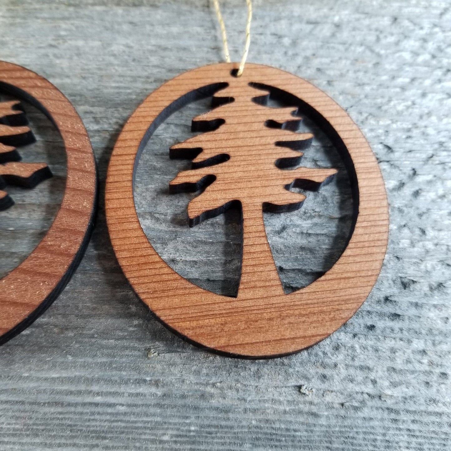 Sequoia National Park Cutout Big Tree Ornament Handmade in USA Souvenir Travel Gift - 1066SEQ