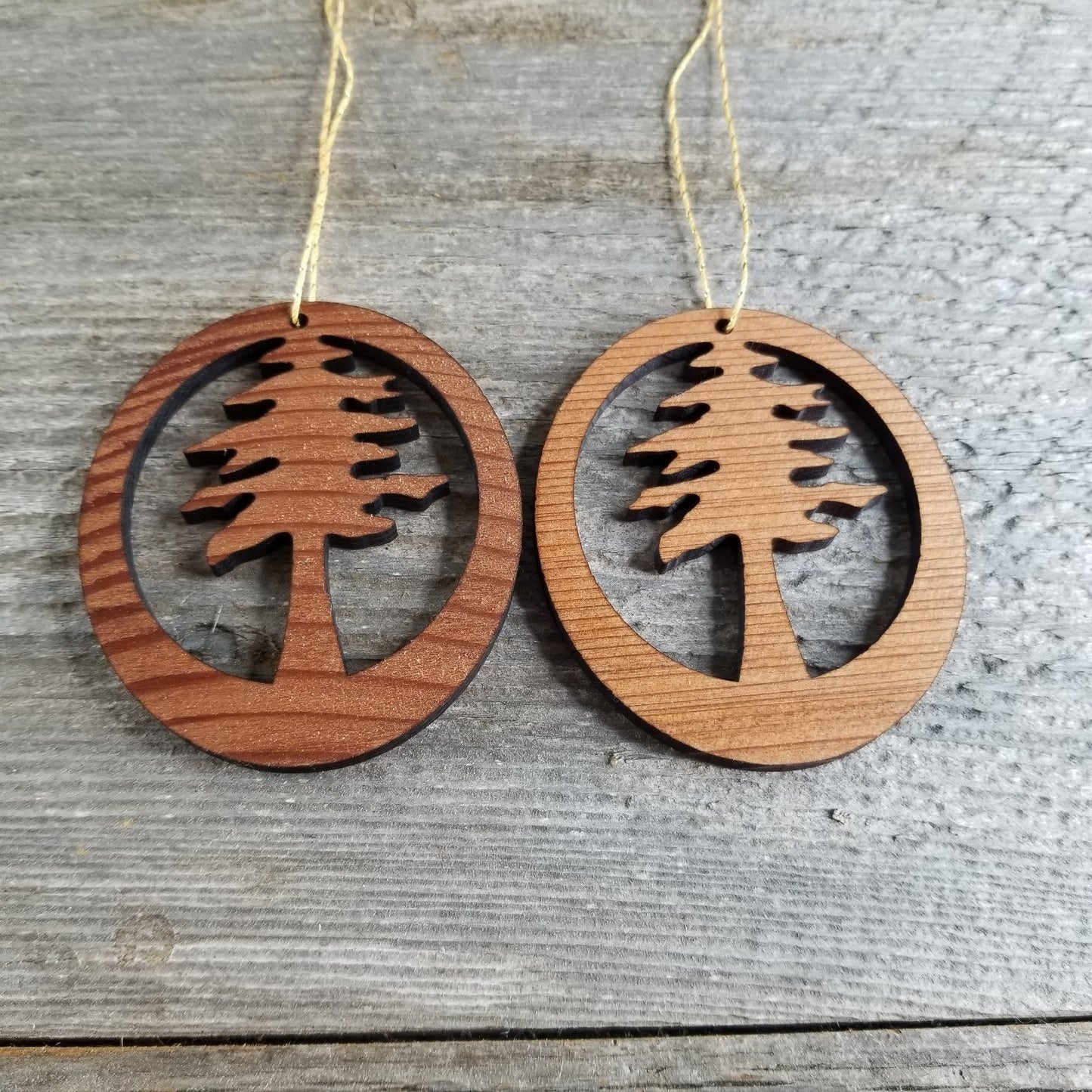 Sequoia National Park Cutout Big Tree Ornament Handmade in USA Souvenir Travel Gift - 1066SEQ