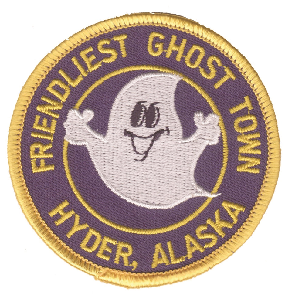 FRIENDLIEST GHOST TOWN HYDER, AK - souvenir embroidered patch