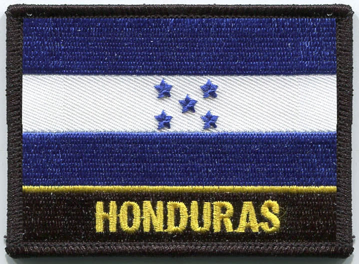 HONDURAS flag embroidered patch