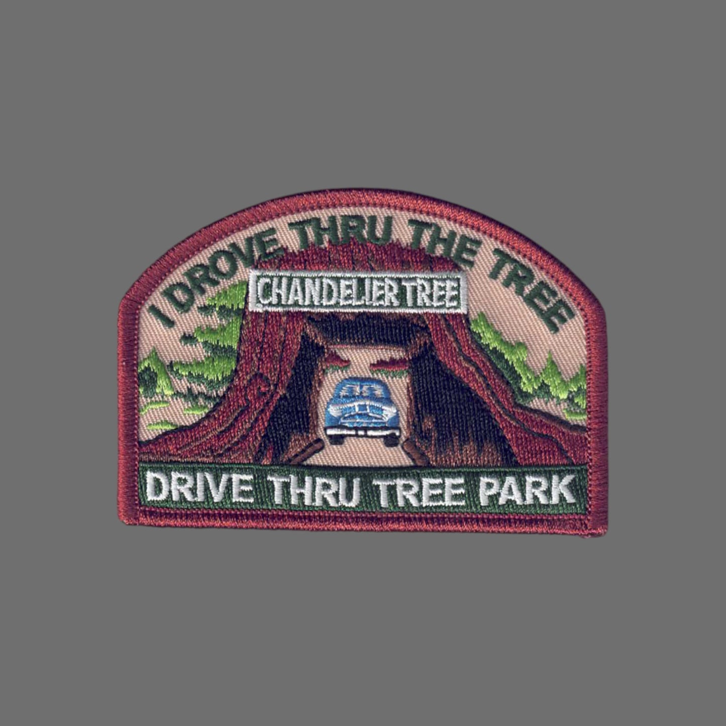 Drive Thru Tree I Drove Through the Tree Patch 2-1128 and 0-1128