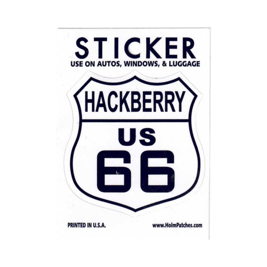 Hackberry US 66 sticker - 0450-66HACKBERRY