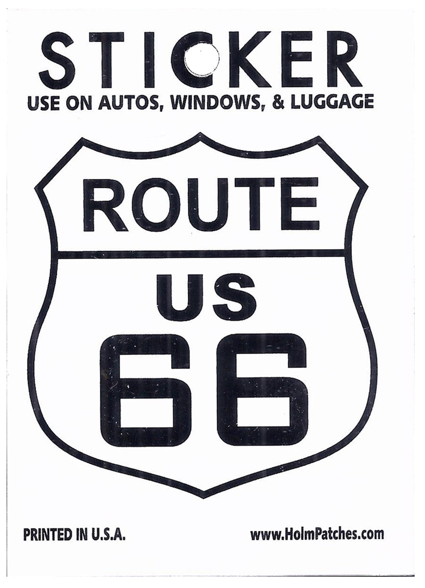 ROUTE US 66 sticker