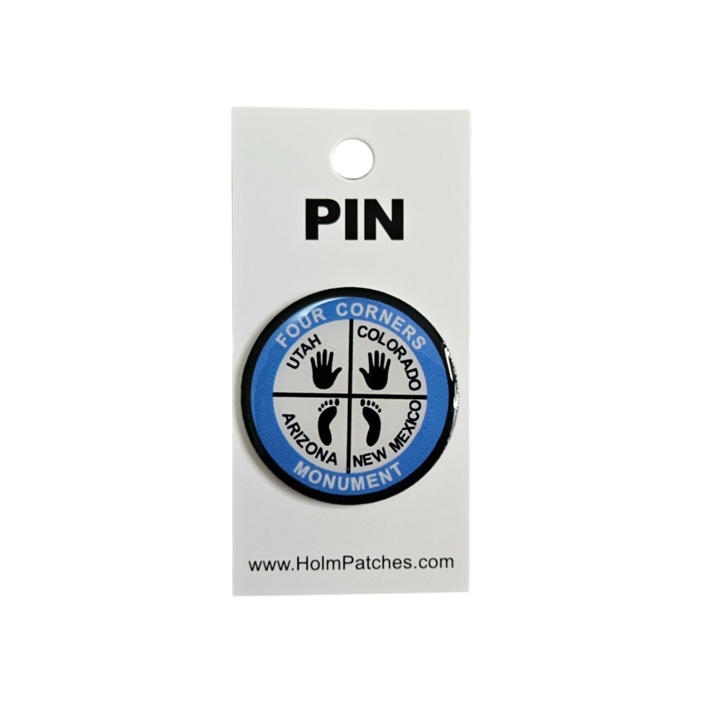 FOUR CORNERS MONUMENT Hat Pin - 0475-0871