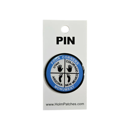 FOUR CORNERS MONUMENT Hat Pin - 0475-0871