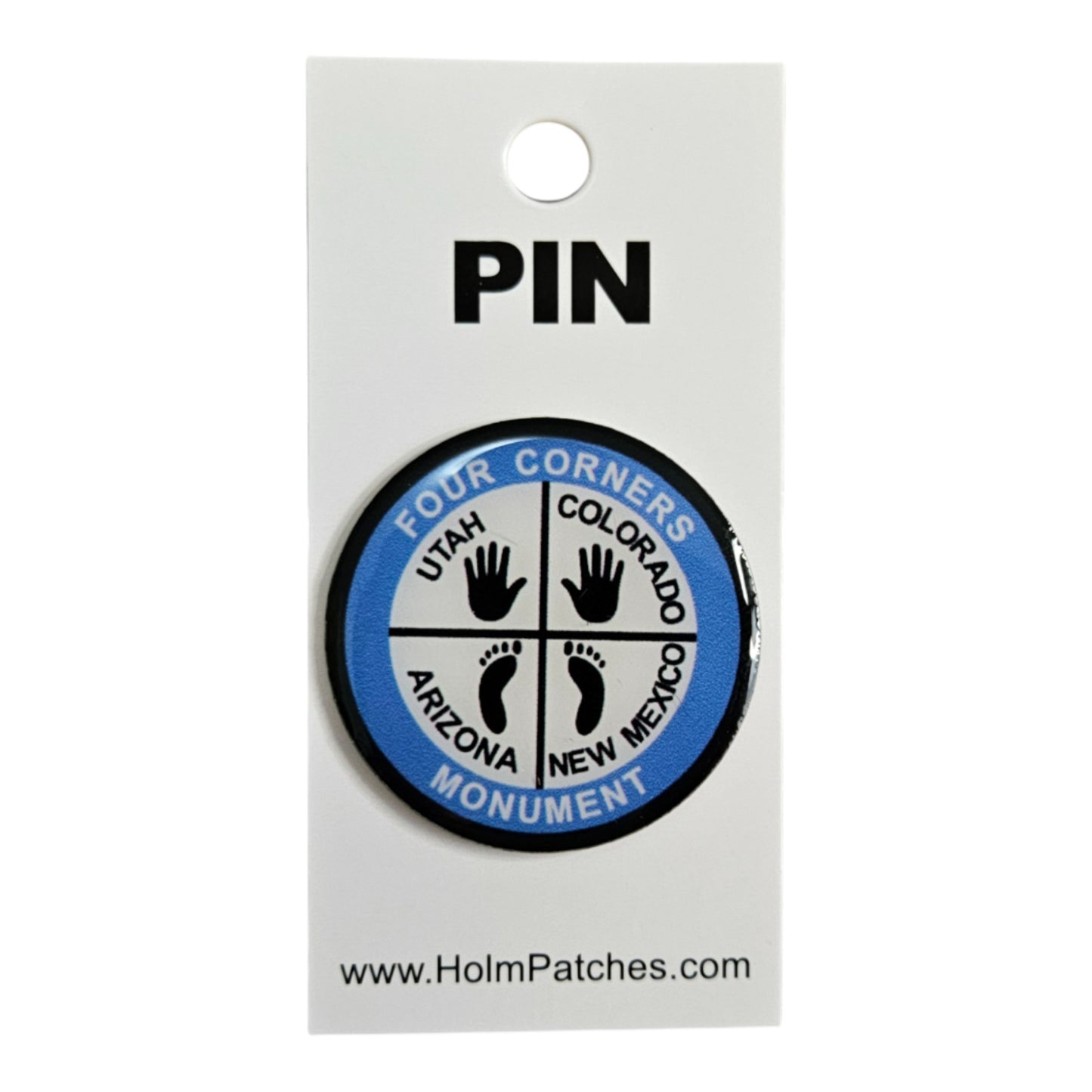 FOUR CORNERS MONUMENT Hat Pin - 0475-0871