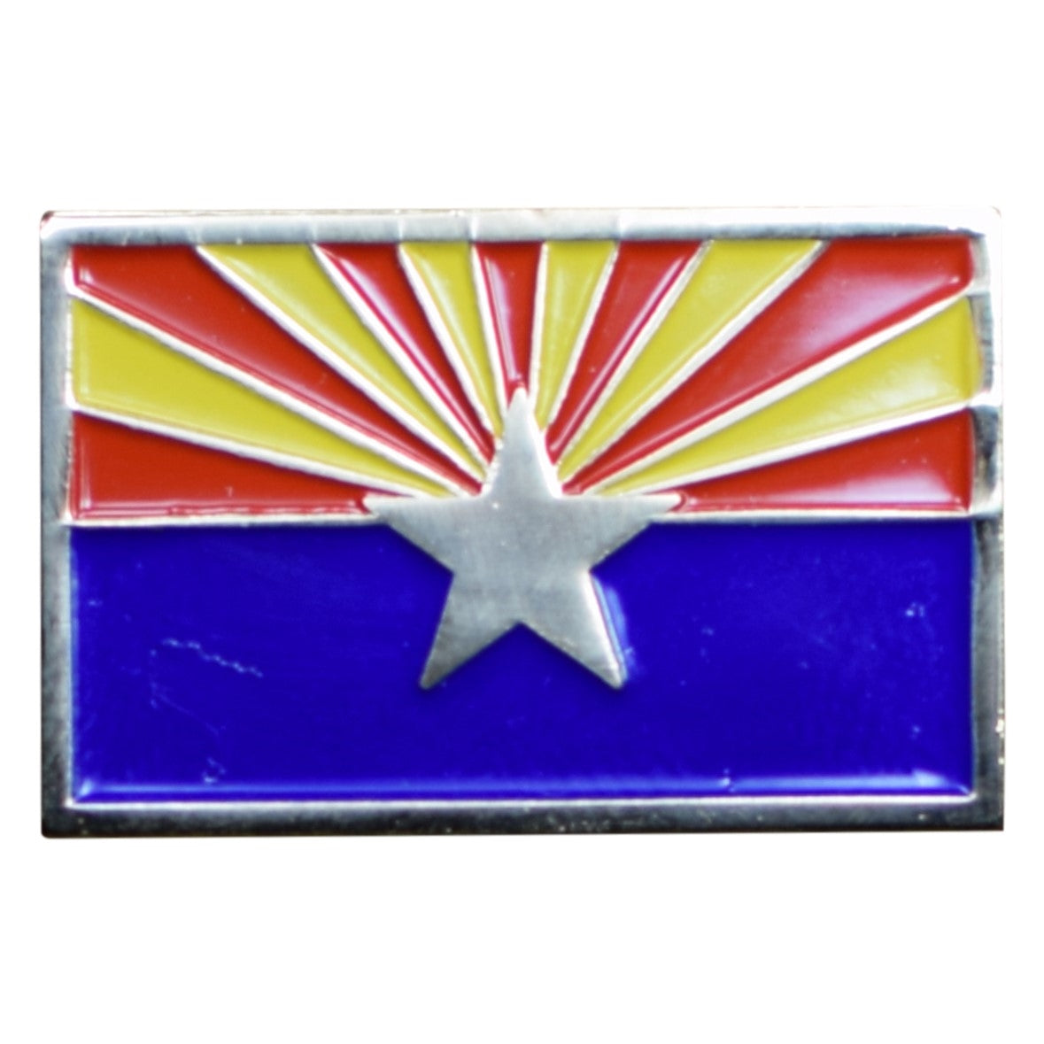 ARIZONA flag hat pin Carded - 0475-1104c