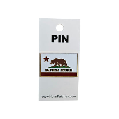 CALIFORNIA REPUBLIC flag pin Carded - 0475-1204