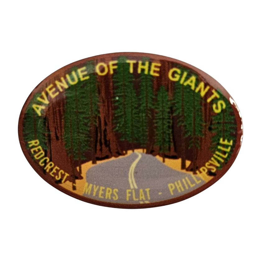 AVENUE OF THE GIANTS hat pin Carded - 0475-1219