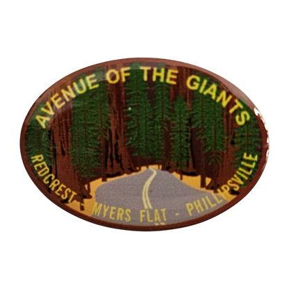 AVENUE OF THE GIANTS hat pin Carded - 0475-1219